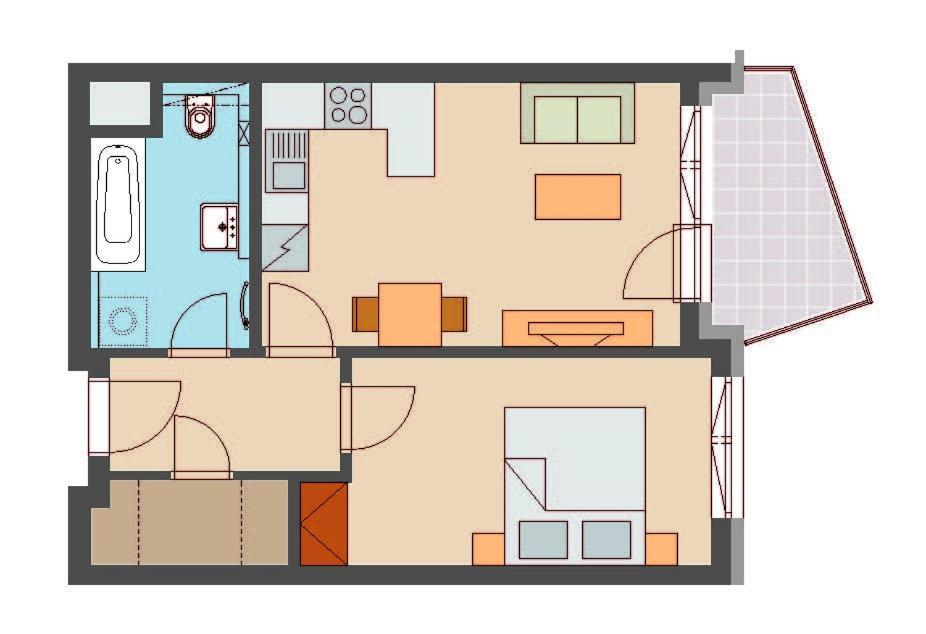 Apartment Citywest Prag